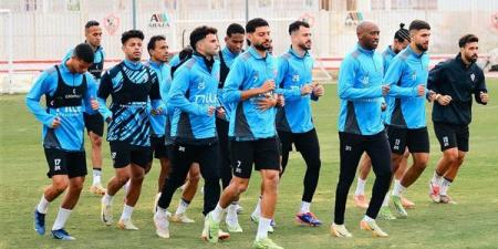 تدريبات
      بدنية
      وفقرة
      خاصة
      لحراس
      المرمى
      في
      مران
      الزمالك
      استعدادًا
      للاتحاد
      السكندري - مصر فور